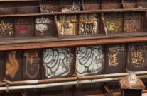 Graffiti on Bridge Girders