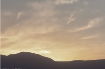 Sunset from Zabriskie Point