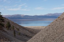Mono Lake from the Approach to Panum Crater