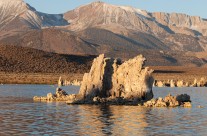 Late afternoon shadows at Mono Lake