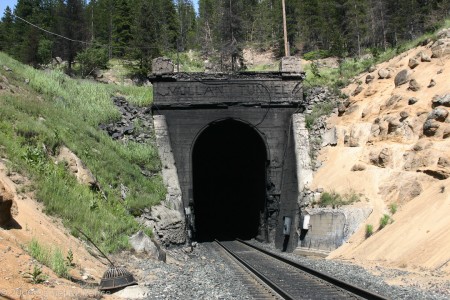 West Portal of Mullan Tunnel, Blossburg, Montana