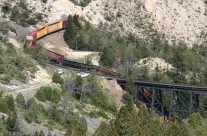 Train Derailment East of Mullan Tunnel
