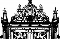 Gate to Holyrood Palace, Edinburgh, Scotland