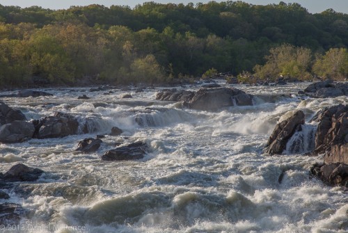 Great Falls of the Potomac, Flood Stage, April 2013