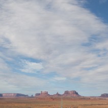 Heading South Past Monument Valley